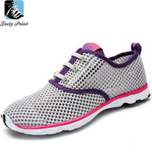 Grey Casual Breathable Shoes For Men | Feety Print